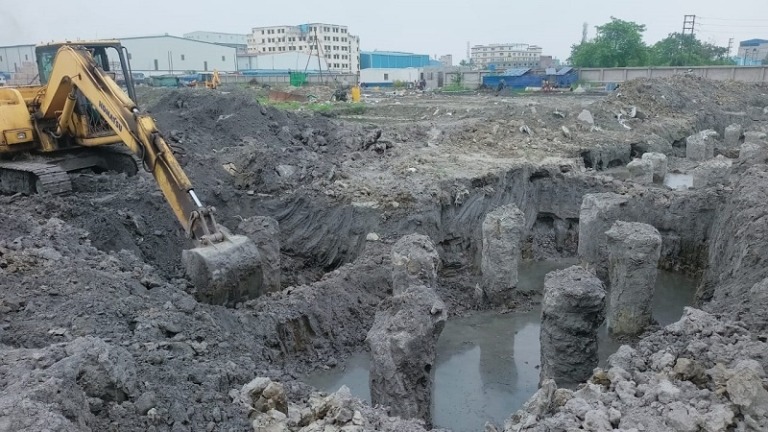 BLOCK-A SUB EXCAVATION