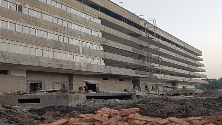 WING-1 FRONT SIDE EXTERNAL PLUMBING WIP